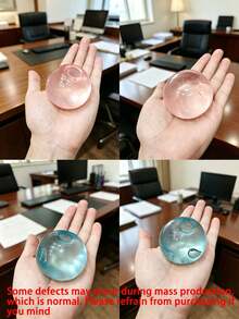 1PC Multifunctional Soft Handmade Squeeze Ball: 6cm/4cm Slow Rebound Design, Cute & Fun Stress Relief, Suitable For Anyone As A Lovely Gift, New Simulated Pancake Squeeze To Relieve Stress - Multicolor - View 8