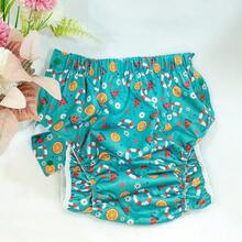 1pc Reusable Adult Cloth Diaper, Washable TPU Coated Design With Double-Sided Snaps, Adjustable, Breathable, Comfortable And Durable, Highly Absorbent With Fashionable Cute Patterns, Elastic Leg Design, Machine Washable, Hand Washable, Suitable For Elderly, Pregnant Women And Postpartum Women, Long-Distance Postpartum Women, Long-Distance Use - View 12