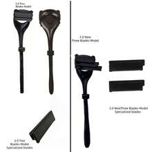Replacement Blades Compatible With Bakblade 2.0, 3.0 And 2.0 Elite Plus Shavers, Including Wet Shaving Dedicated Replacement Blades - Multiple Styles - View 5