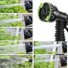 200FT/175FT/150FT/125FT Expandable Garden Hose, Durable Waterproof Hose With Triple Expansion Function, Magic Garden Hose Equipped With Spray Gun And 7-Way Adjustable Nozzle - Black - View 5