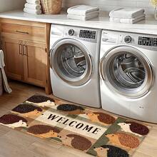 Hedgehog Pattern Printed Long Runner Rug, Home Floor Mat, Entryway Door Mat, Indoor Entrance Mat, Bedroom Bedside Mat, Kitchen Mat, Kitchen Runner Rug, Suitable For Living Room, Laundry Room, Bathroom - Multicolor - View 7