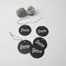 Creative Mariu Tarjetas, Etiquetas Gracias Por Acompañarnos (50 Piezas) - Modelo 5 - Ver 6