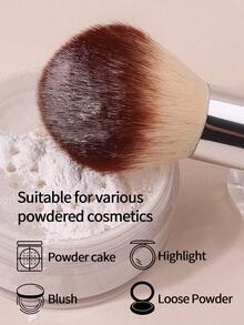 Extra Large Loose Powder Brush, Soft Bristles, Makeup Beauty Tool,Foundation Brush,Concealer Brush,Blush Brush,Contour Brush,Blush Brush,Bronzer Brush,Powder Brush,Foundation Brush,Blush Brush,Giveaways - White - View 7