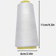 1/2pcs-Sewing Machine Thread Lock Stitch Line, Serger Thread Cones, All Purpose Polyester Thread Assorted Colors, Overlock Sewing Thread Spools For Sewing Machine Quilting Overlock Piecing And Drapery Machine - One Size Fits All - View 6