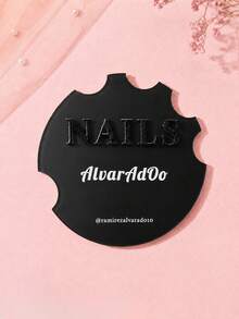 Customizable Acrylic Nail Photo Palette, Nail Tech Photo Prop For Nail Art And Selfies, Nail Custom Logo, Nail Hand Symbol, Reusable, Aesthetic, Mom, Friends, For Mother's Day, For Birthdays, For Weddings, Photography Background, Personalized Gift - Multicolor - View 18