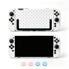 Pink Polka Dot Protective Case For Switch 2, Hard Shell Protective Case - View 2