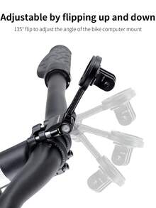 TOSUOD Road Bike Integrated Handlebar Dedicated Cyclometer Extension Mount, Multi-Function Bike Light Expansion Bracket, Lightweight Stable Bicycle Extension Bracket, Can Simultaneously Fix Cyclometer, Front Light, Action Camera, Racing Training, Daily Commute, Long Distance Cycling, Bicycle Modification Support Accessory - Multicolor - View 6