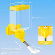 New Automatic Water Dispenser For Parrots, Bird Cage Accessory Drinking Supplies - Multicolor - View 12