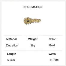 1 pezzo Orecchini a perno con diamante a forma di occhio del diavolo - Spilla retrò di lusso a forma di occhio - Accessorio per cappotto - Spilla versatile - Orecchino a perno - XYXZ334 - Visualizzare 7