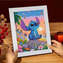Hasbro Stiker Berlian Kartun, Lukisan Tempel Buatan Tangan DIY Anak-Anak, Lukisan Berlian Jahitan Penuh, Dekorasi Ornamen - MultiWarna - View 1