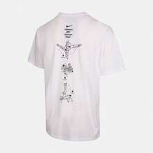Nike AS M NSW GFX Comfortable Versatile Breathable Crew Neck Short Sleeve T-Shirt Men's - White - View 3