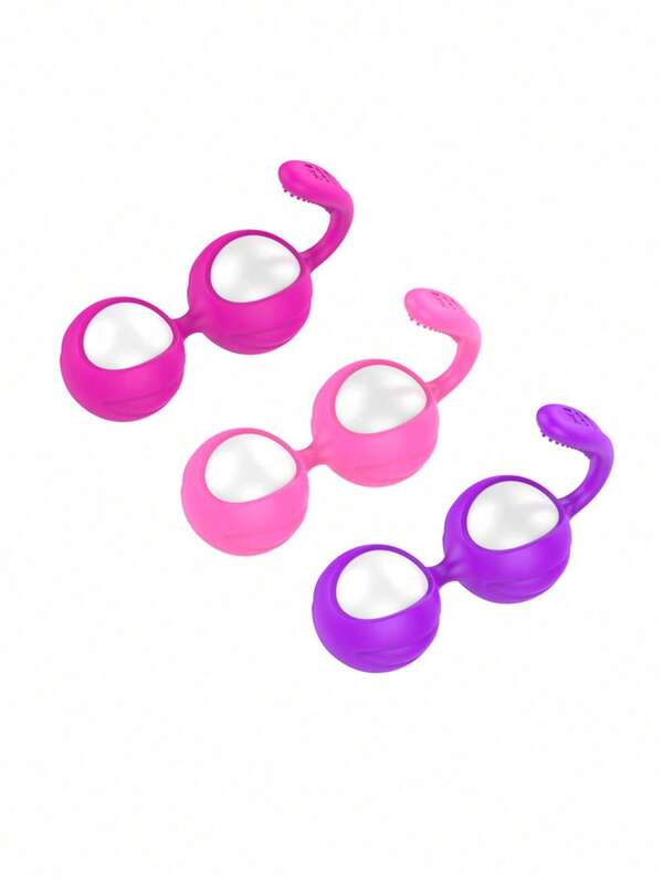 Women's Premium Kegel Exercise Set, 2pcs Customizable Kegel Balls, Pelvic Floor Muscle Trainer, Tighten And Strengthen Muscles, Suitable For Beginners To Advanced Users