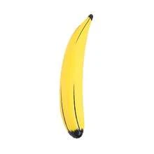 1/2PCS Novelty Banana Shaped Inflatable Float, Waterproof PVC Hanging Party Prop, Foldable Portable Decor For Swimming Pool Bar Backyard Summer Cocktail Bachelorette Party Supplies - Multicolor - View 8
