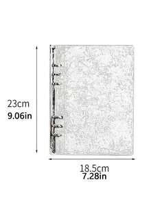 Transparent Crystal Ripple Card Album, A5 Loose-Leaf 4-Slot 3-Inch Idol Photo Card Storage Book, Suitable For Photo Card Storage, Idol Meal Card, Calendar Making, Photo Album Making - A5 - View 6