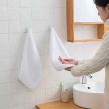 50pcs Transparent Wall-Mounted Hangers, Self-Adhesive Heavy-Duty Hooks, Suitable For Kitchen, Bathroom And Other Places, Practical Hangers, Adhesive Hooks, Towel Racks, Bedroom Wall Decor, Hangers, Hooks, Hangers, Back To School Season, Storage Racks, Organization, Key Racks, Wall Key Racks, Key Hooks, Adhesive Hooks, Door Hooks, Bedroom Decor, Kitchen Accessories And Other Lightweight Items (Not Recommended For Hanging Heavy Items), Suitable For Halloween, Christmas, New Year And Other Occasions - Multicolor - View 3