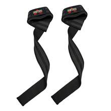 2pcs/Set Fitness Grip Strength Support Straps, Heavy Duty Anti-Slip Grip Straps For Barbell Deadlifts And Pull-Ups, Professional Weightlifting Lifting Straps For Men And Women - Multicolor - View 9