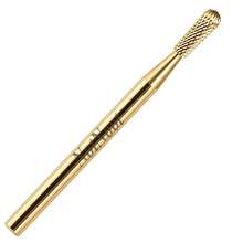 NotNoot Nail Drill Bit Carbide Rotary Burrs Cuticle Clean For Nail Salon Manicure Tools 3/32" (XF) - Gold - View 4