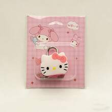 1pc Sanrio Cute Mini Lock, Suitable For Suitcase, Storage Cabinet, Diary, Backpack, Drawer Lock Items, Cute Sweet Creative Anti-Theft Lock - One Size - View 5