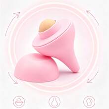 Volcanic Stone Facial Oil Absorbing Roller, Face Oil Removal Roller, Single Pack Pink - Multicolor - View 10