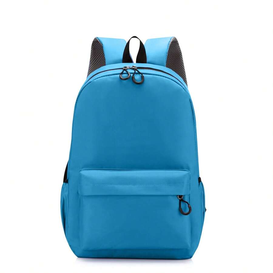 Dam 40cm Backpack In Durable Polyester 210D. Waterproof Resistant To Rain, Padded Straps. - Blue - View 1