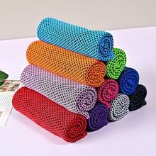 1/3/5/10pcs Cooling Sports Towel, Sweat-Absorbent Quick-Dry Outdoor Cooling Fitness Ice Towel - Multicolor - View 2