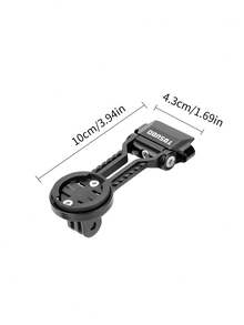 TOSUOD Road Bike Integrated Handlebar Dedicated Cyclometer Extension Mount, Multi-Function Bike Light Expansion Bracket, Lightweight Stable Bicycle Extension Bracket, Can Simultaneously Fix Cyclometer, Front Light, Action Camera, Racing Training, Daily Commute, Long Distance Cycling, Bicycle Modification Support Accessory - Multicolor - View 3