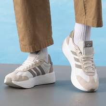 Adidas New CITY RNR Lightweight Casual Sports Shoes For Men And Women - White - View 2