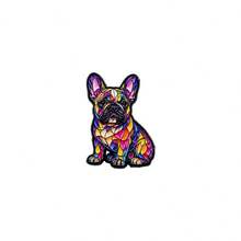 1/6 buah Pin Enamel dan Bros Anjing Kartun Warna-warni untuk Tas Ransel, Dekorasi Keren untuk Teman, Hadiah - MultiWarna - View 19