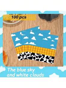 20-100pcs Western Cowboy Cow Print Paper Napkins, Birthday Party And Baby Shower Decoration - Dairy Cow - View 9
