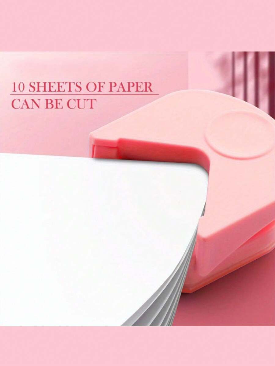1-4pcs R4 Corner Rounder Punch Tool, Suitable For Laminated Cards, Cardstock, Scrapbooking And DIY Crafts - Manual Paper Cutter - Random Color, Perfect For Photo Card Making, Office And School Project Paper Crafting Punch, Photo Business Card Corner Rounder, Corner Cutter, Paper Trimmer, Great Birthday Gift Choice