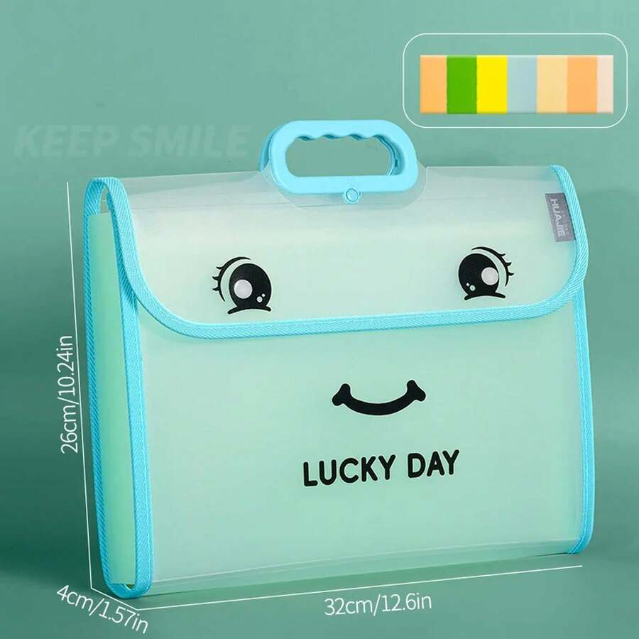 Kids File Jackets & File Pockets - Blue - View 1