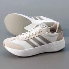 Adidas New CITY RNR Lightweight Casual Sports Shoes For Men And Women - White - View 3