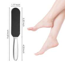 Stainless Steel Foot Callus Remover, Foot File With Detachable Sandpaper, Foot Care Tool - Multicolor - View 4