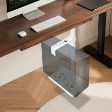 YUNRUX Adjustable PC Case Mount, Under-Desk PC Holder, Hanging PC Case Mount - 查看 9