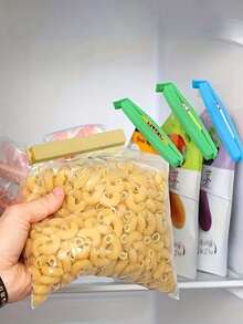 30pcs Sealed Clips, Food Bag Clips, Plastic Food Storage Bag Clips, Reusable Moisture-Proof And Dust-Proof Clips, Suitable For Various Plastic Bags And Snack Bags, Kitchen Storage And Organization, Kitchen Accessories - A - View 5