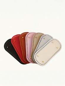 1Pc Oval Bag Bottom With Holes,Inserts Base For Knitted Bag,Handbag&Purse,DIY Bag Bottom Pad Sewing Accessories,DIY Crafts Wallet Making,Easy To Use - Multicolor - View 10