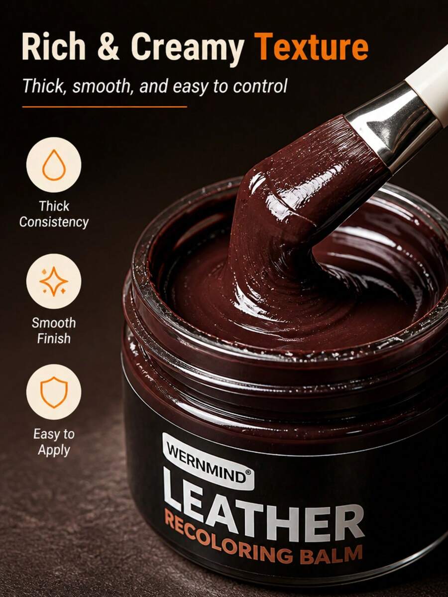 Premium Brown Wood Repair & Stain Paste, Long-Lasting High-End Wood Coloring Paste, Hardwood Scratch & Defect Repair Cream