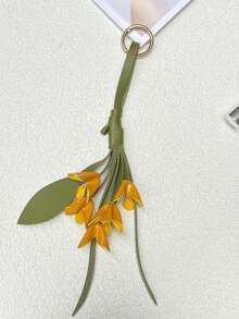 JRESSIAL Picking Golden Osmanthus Pendant, Chinese Style Bag Charm, Designer Fashion Accessory, Style New Chinese Style Hanging Ornament, Artificial Flower Bag Pendant - Multicolor - View 9