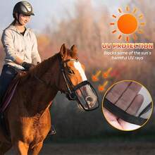 Breathable Mesh Horse Fly Sheet, UV Protection Anti-Insect Equine Turnout Blanket With Adjustable Buckles, Lightweight Summer Cooling Horse Cover For Grazing Riding Stable - View 9