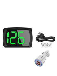 XF.Meraki Car HUD Head-Up Display, Large Digital Speed Display, Real-Time Speed Monitoring, For Cars And Motorcycles - HUD Head-up Display - View 13