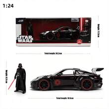 Jada Toys 1:24 Scale Alloy Model Car With Movable Figure, High-End Metal Collectible Car, Exquisite Display Piece, Ideal Birthday Gift For Fans - Multicolor - View 7
