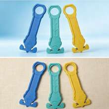 Portable Safety Strap Cutter Hidden Blade Box Opener Parcel Unboxing Tool Color Random - View 8