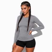 Women's Thermal Top With UV 50+ Sun Protection - Gris - Ver 2