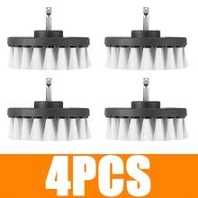 4pcs 4-Inch Soft Drill Brush Attachments | Multi-Purpose Electric Scrubber For Carpet, Leather, Glass & Car Tires - A - View 11