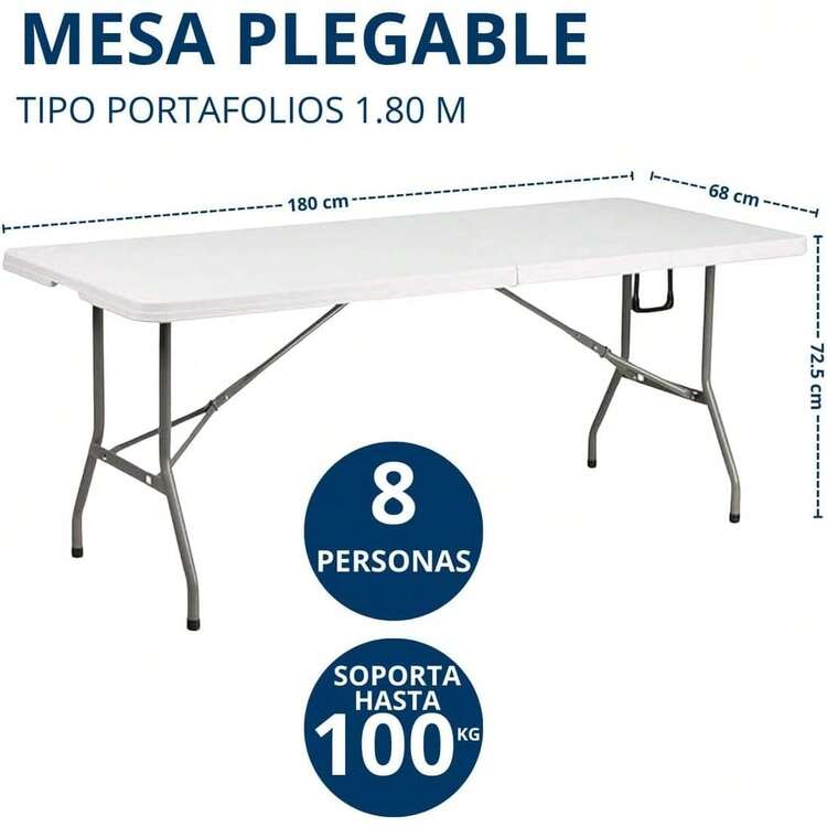 Folding Tables - Black - View 2