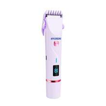 HYUNDAI 1pc Painless LED Digital Display 2-In-1 Women's Electric Shaver IPX7 Waterproof Full Body Use Easy To Clean Ceramic Blade And Floating Foil Head Gentle For Sensitive Skin Type-C Charging Portable For Travel And Business Trips - Multicolor - View 14
