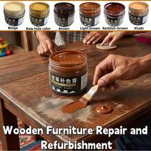 Furniture Repair Paste - Available In Multiple Colors, For Repairing Scratches And Abrasions On Wooden Furniture Surfaces, And Can Be DIY Recolored. - Furniture Repair Paste - View 1