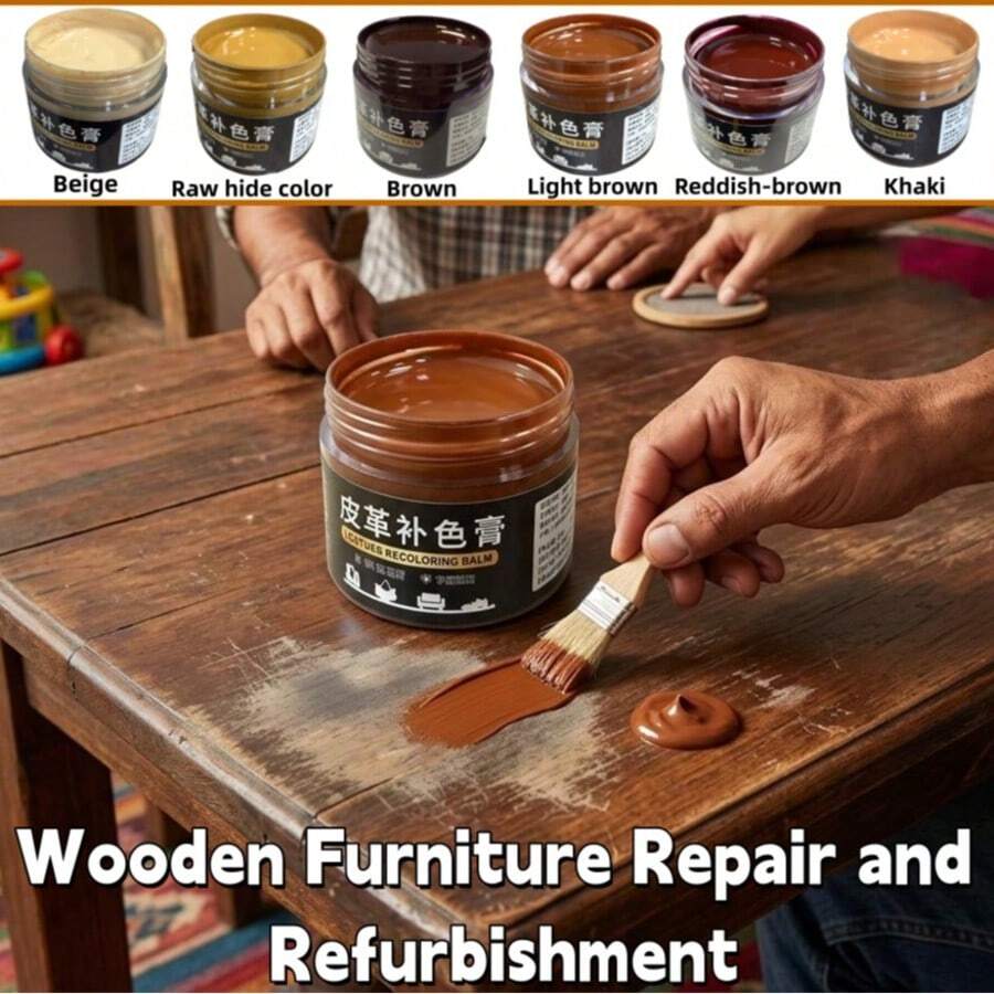 Furniture Repair Paste - Available In Multiple Colors, For Repairing Scratches And Abrasions On Wooden Furniture Surfaces, And Can Be DIY Recolored. - Furniture Repair Paste - View 1