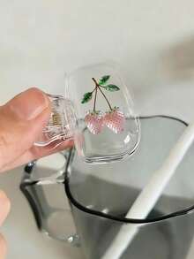 Strawberry Portable Toothbrush Holder - Cute Design For Travel And Home Storage With Transparent Lid, Easy To Carry, Protects Toothbrush Head, Dual Drainage And Ventilation Function, Suitable For Home, Dorm And Travel Use | Cute Toothbrush Head Storage Box, Suitable For Bathroom Storage, Suitable For Home And Dorm Use, Spring/Summer Essential, Suitable For Couples, Back To School, Father's Day, Birthday Gift, Teacher's Day Gift, Halloween Gift - Multicolor - View 9