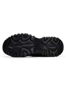 GUYISA Men's Professional Anti-Crush Anti-Puncture Safety Shoes, Dad Series Lightweight Breathable Rubber Sole Comfortable Stylish All-Season Functional Shoes - Black Breathable - View 6